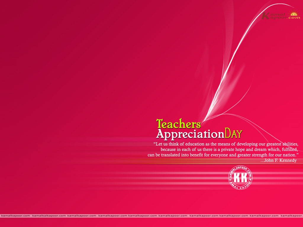 Teachers Appreciation Day Wallpaper